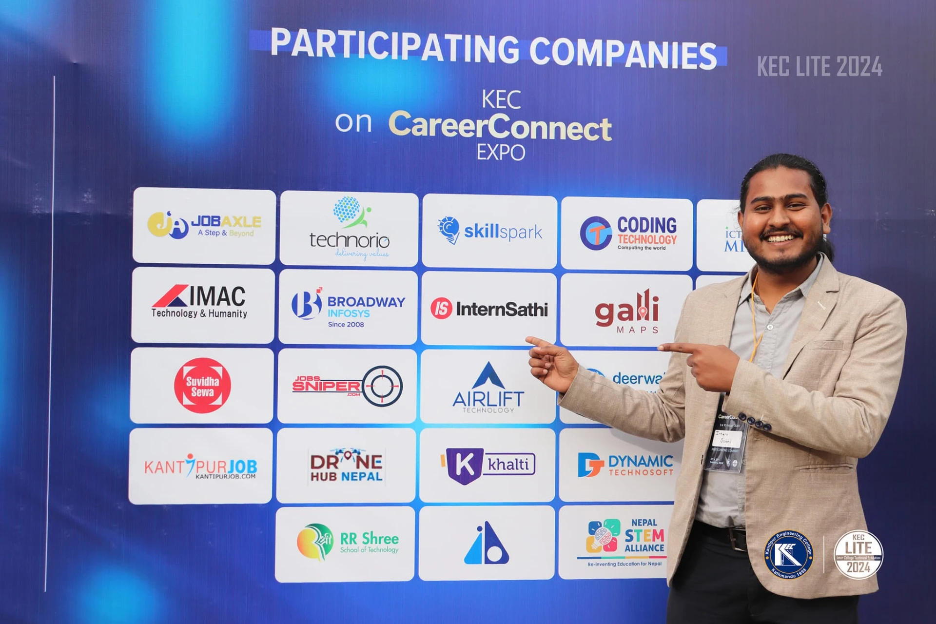 InternSathi at KEC CareerConnect Expo 2024